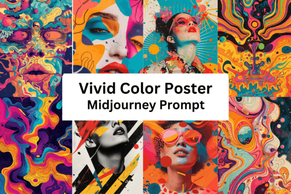 Download Ai Prompt for Vivid Colorful Poster - Vivid Collection