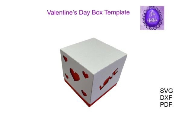 Download SVG Valentine's Day Cube Box - Cube Collection