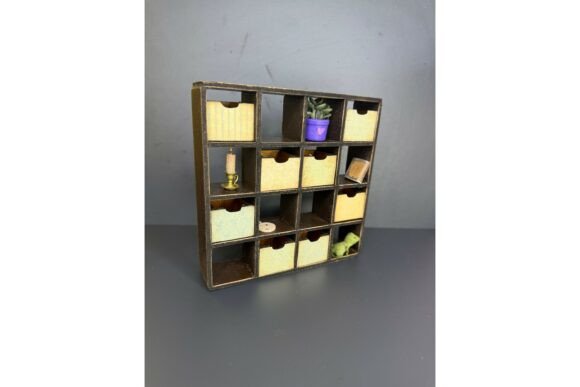 Download Miniature Cube Storage Doll Organizer - Cube Collection