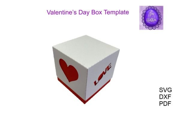 Download SVG Valentine's Day Cube Heart Box - Cube Collection