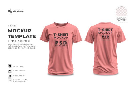 Download Tshirt Mockup Template Photoshop - Premium Resources