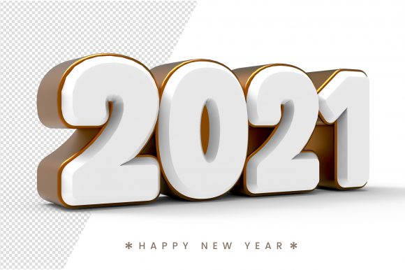 Download Happy New Year 2021 3d Text Isolated - Happy new year 2021 Collection